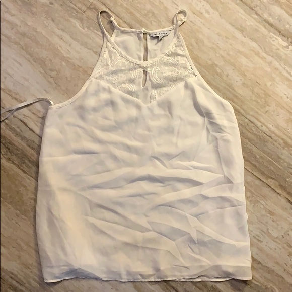 Naked Zebra Tops - Lace Tank Naked Zebra Tops - Lace Tank